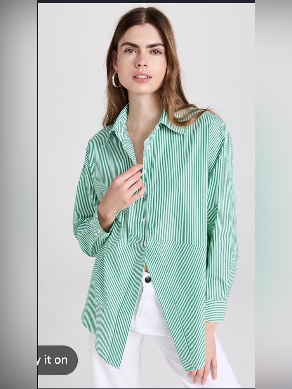 The Door's Always Open Ex Boyfriend Cotton Stripe Shirt Victorian Stripes S